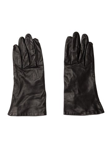 Agnelle Winter Accessories Leather Gloves