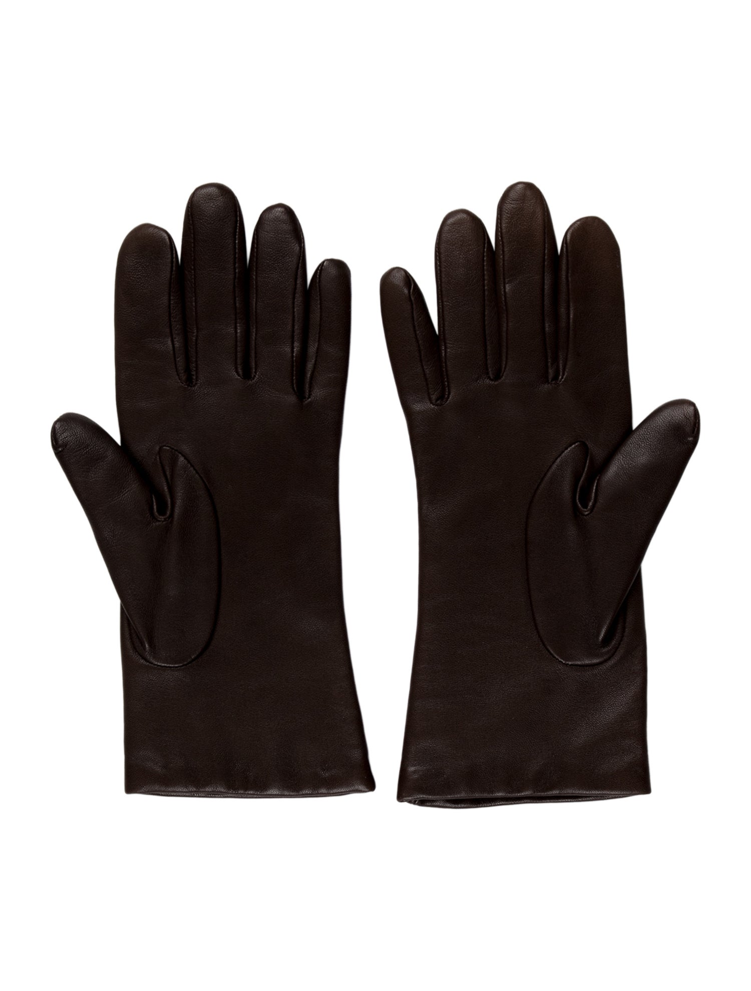 Agnelle Leather Winter Gloves