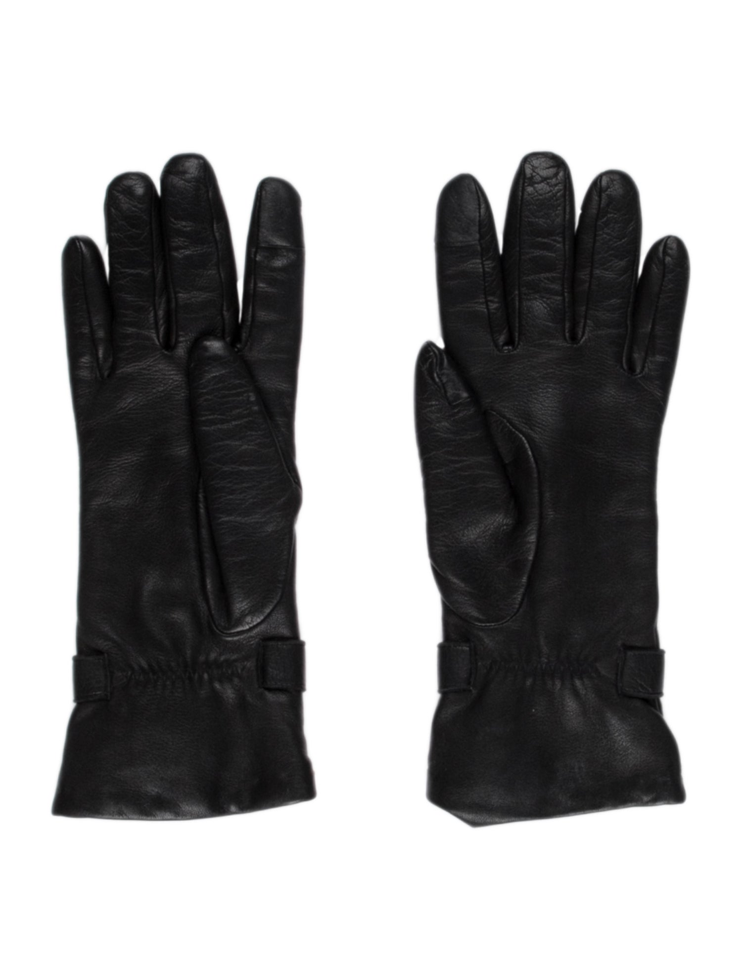 Loro Piana Leather Gloves - Brown Winter Accessories, Accessories