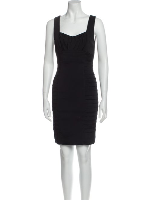 Flavio Castellani Square Neckline Mini Dress