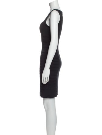 Flavio Castellani Square Neckline Mini Dress