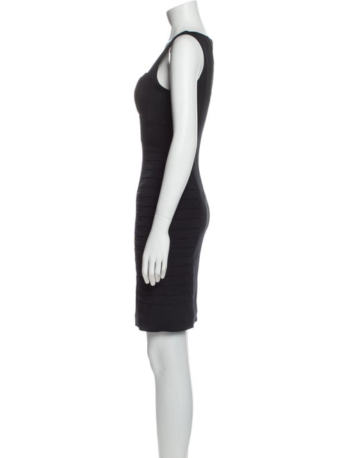 Flavio Castellani Square Neckline Mini Dress