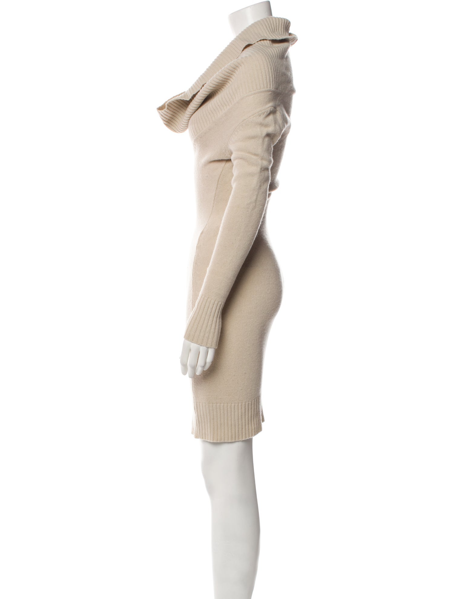 Flavio Castellani Wool Mini Dress