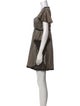 Flavio Castellani Silk Knee-Length Dress