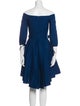 Flavio Castellani Off-The-Shoulder Mini Dress