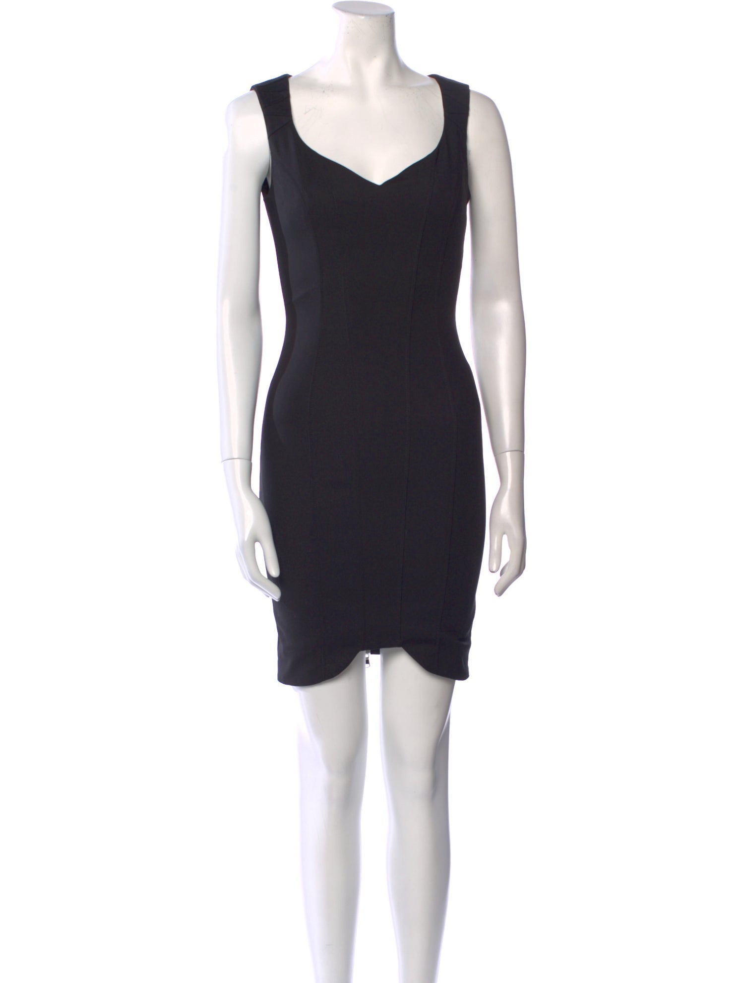 Flavio Castellani V-Neck Mini Dress