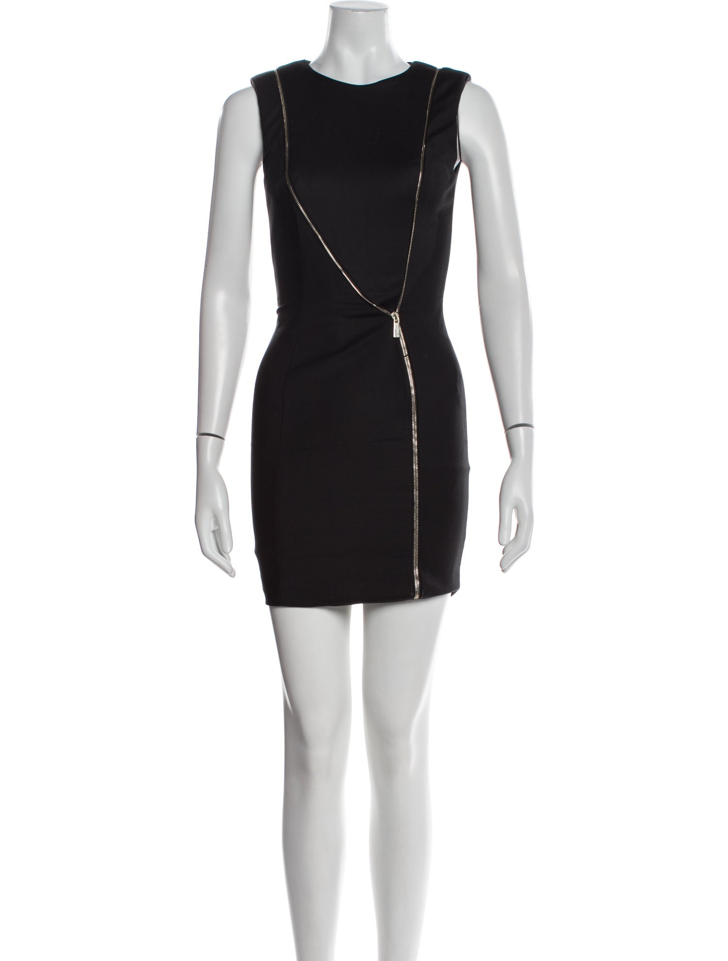 Flavio Castellani Crew Neck Mini Dress