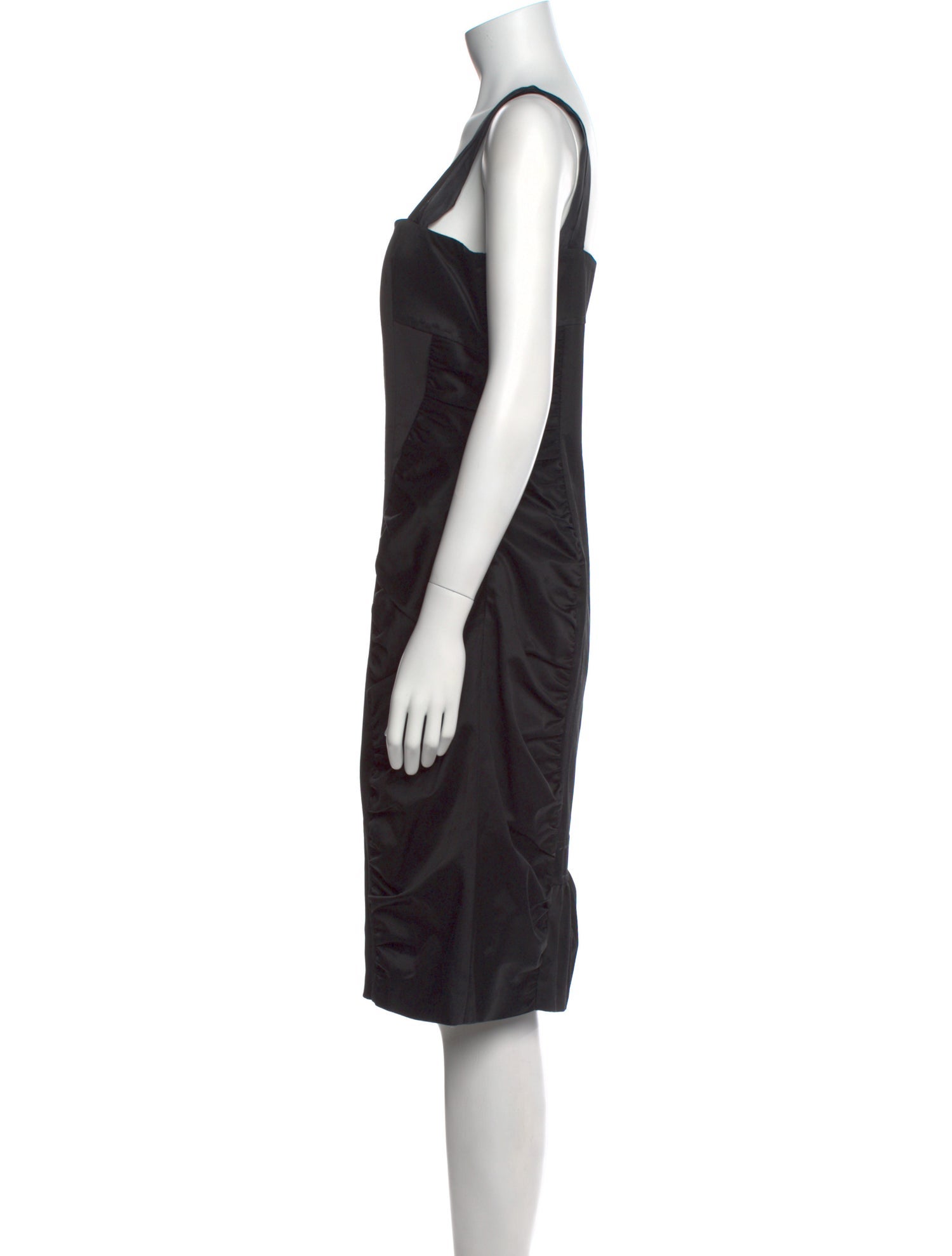 Flavio Castellani Square Neckline Knee-Length Dress