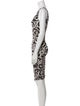 Flavio Castellani Printed Knee-Length Dress