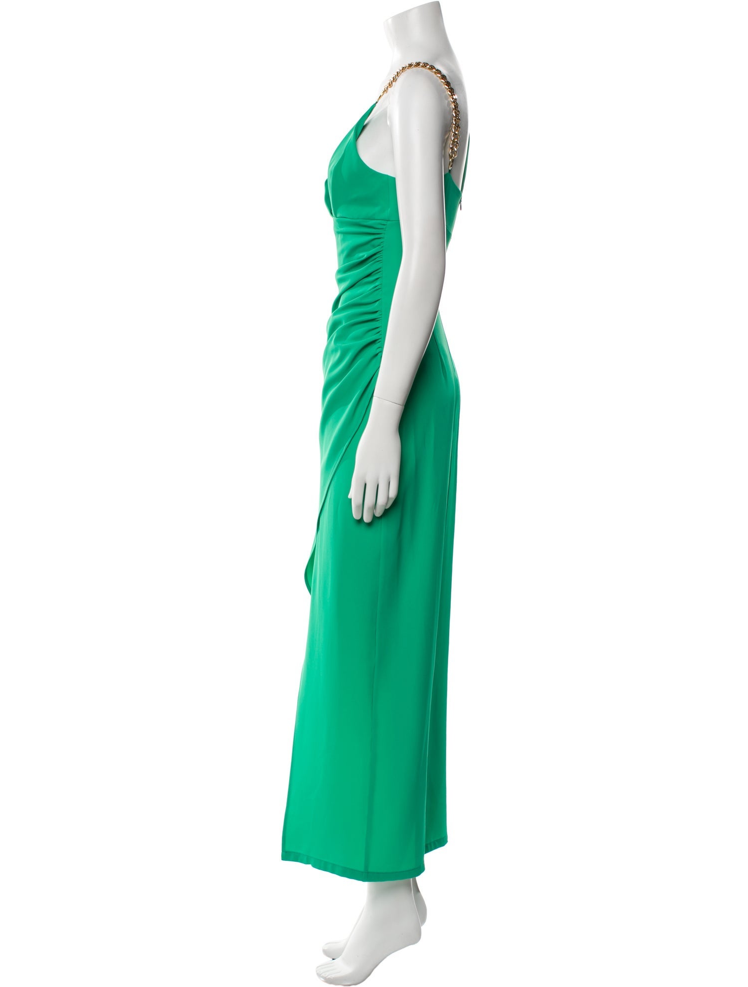 Flavio Castellani V-Neck Long Dress w/ Tags