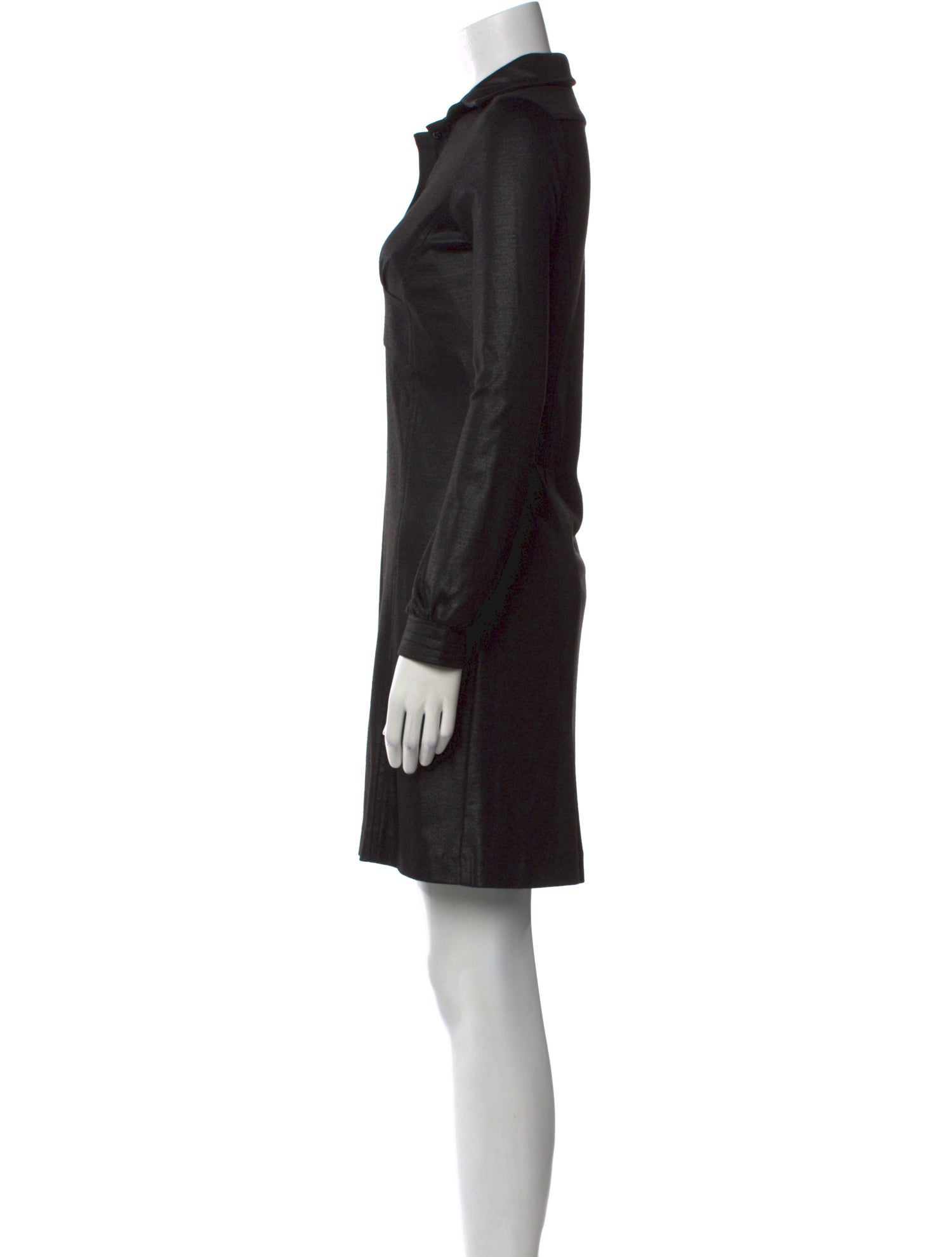 Flavio Castellani Mock Neck Mini Dress