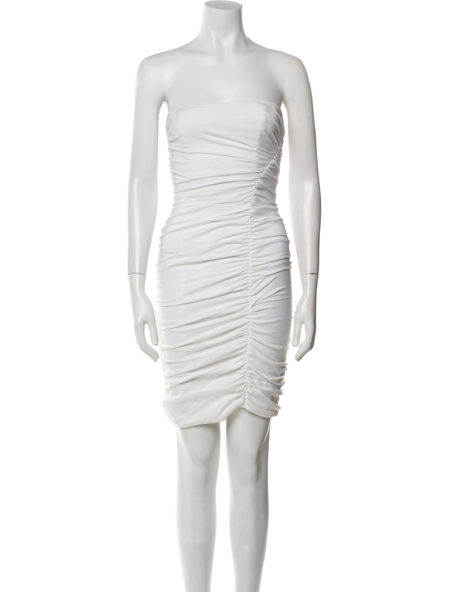 Flavio Castellani Strapless Mini Dress
