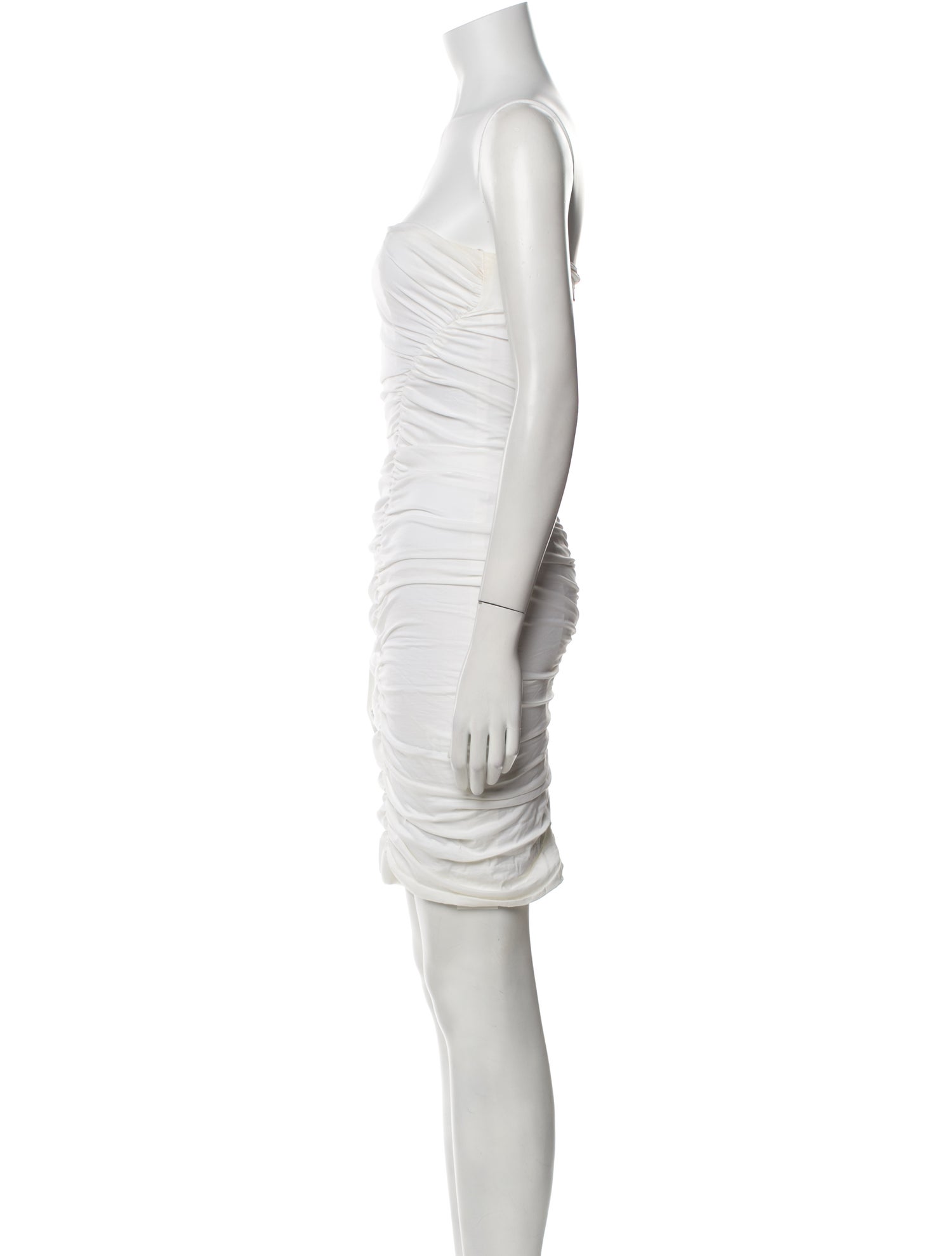 Flavio Castellani Strapless Mini Dress