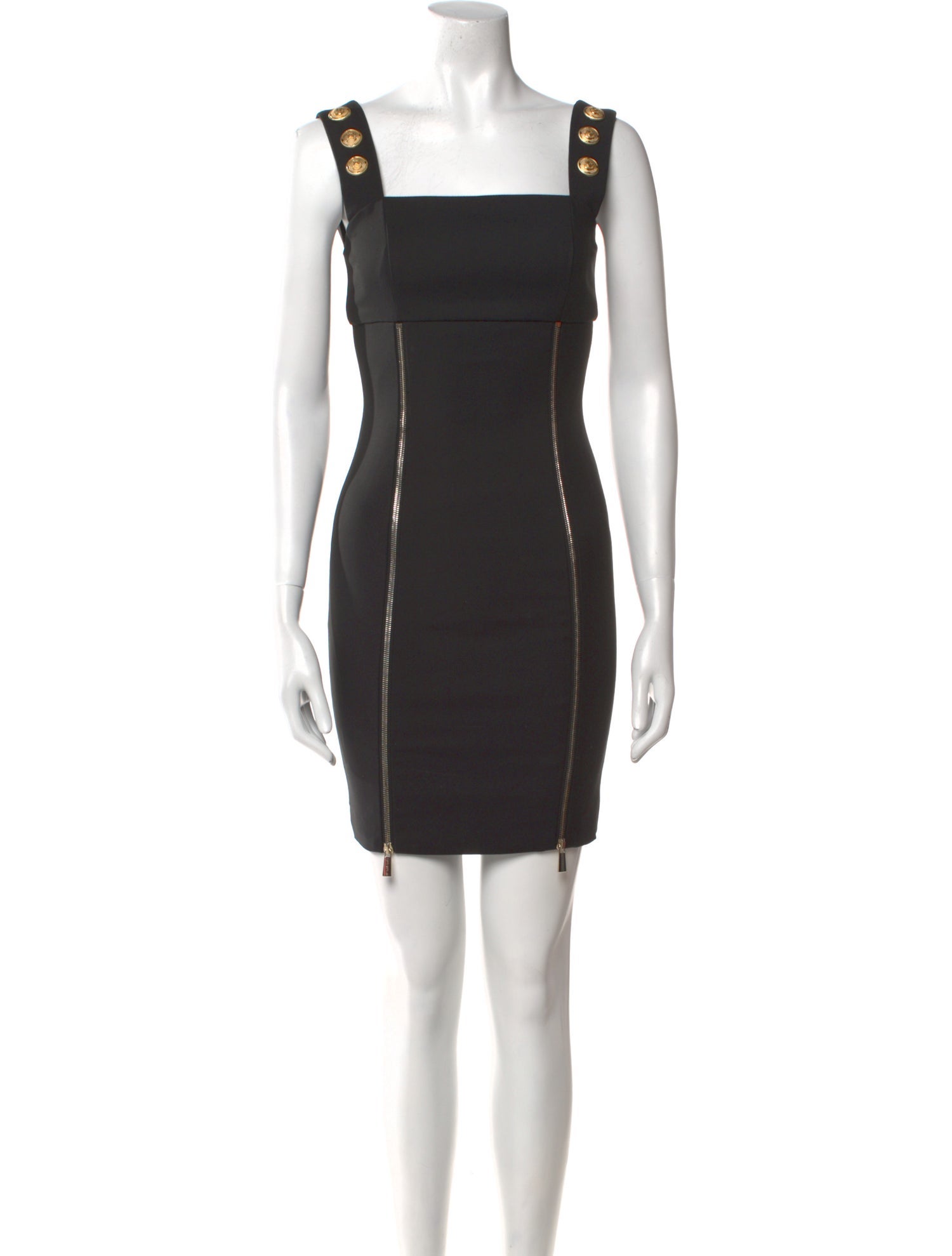 Flavio Castellani Square Neckline Mini Dress