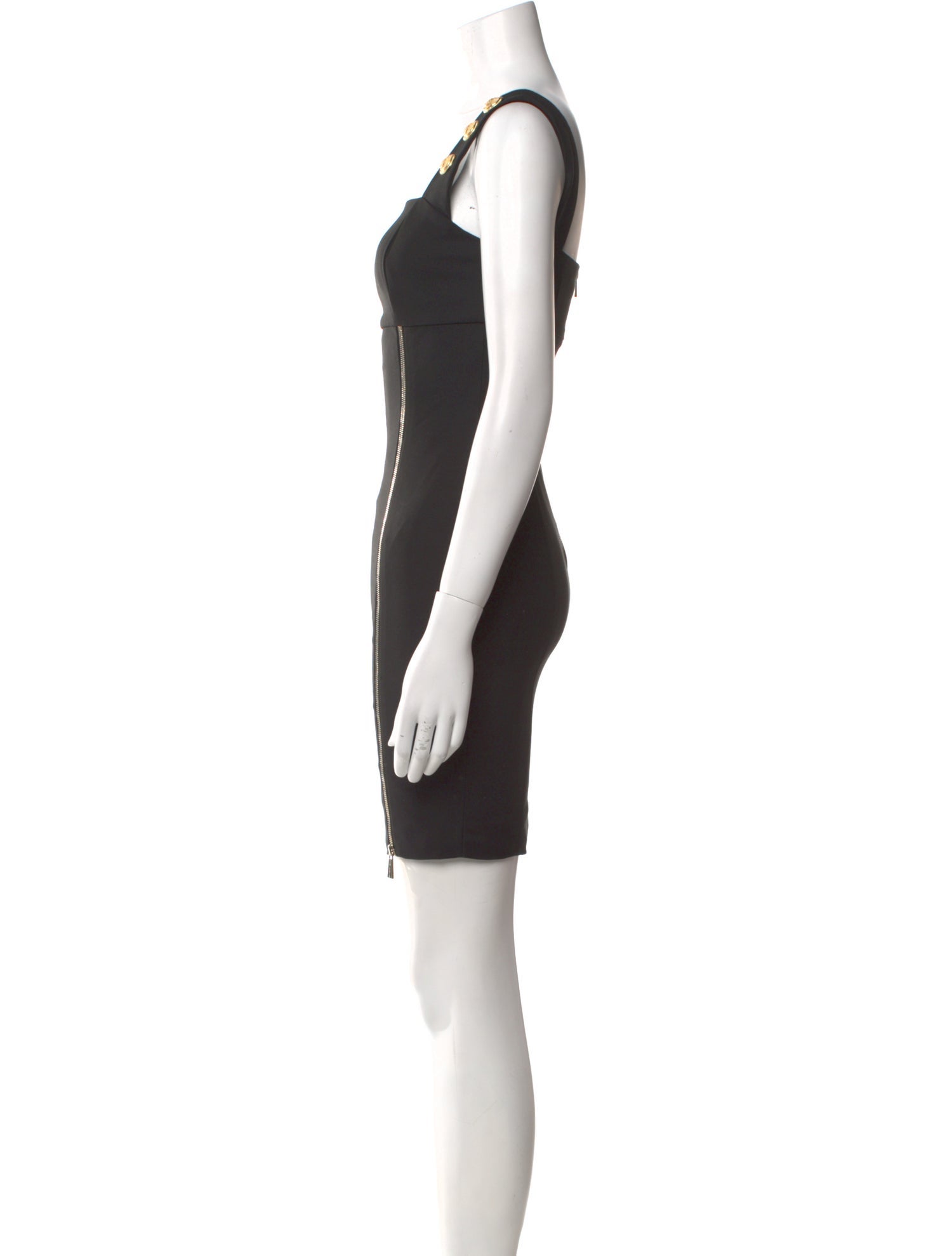 Flavio Castellani Square Neckline Mini Dress