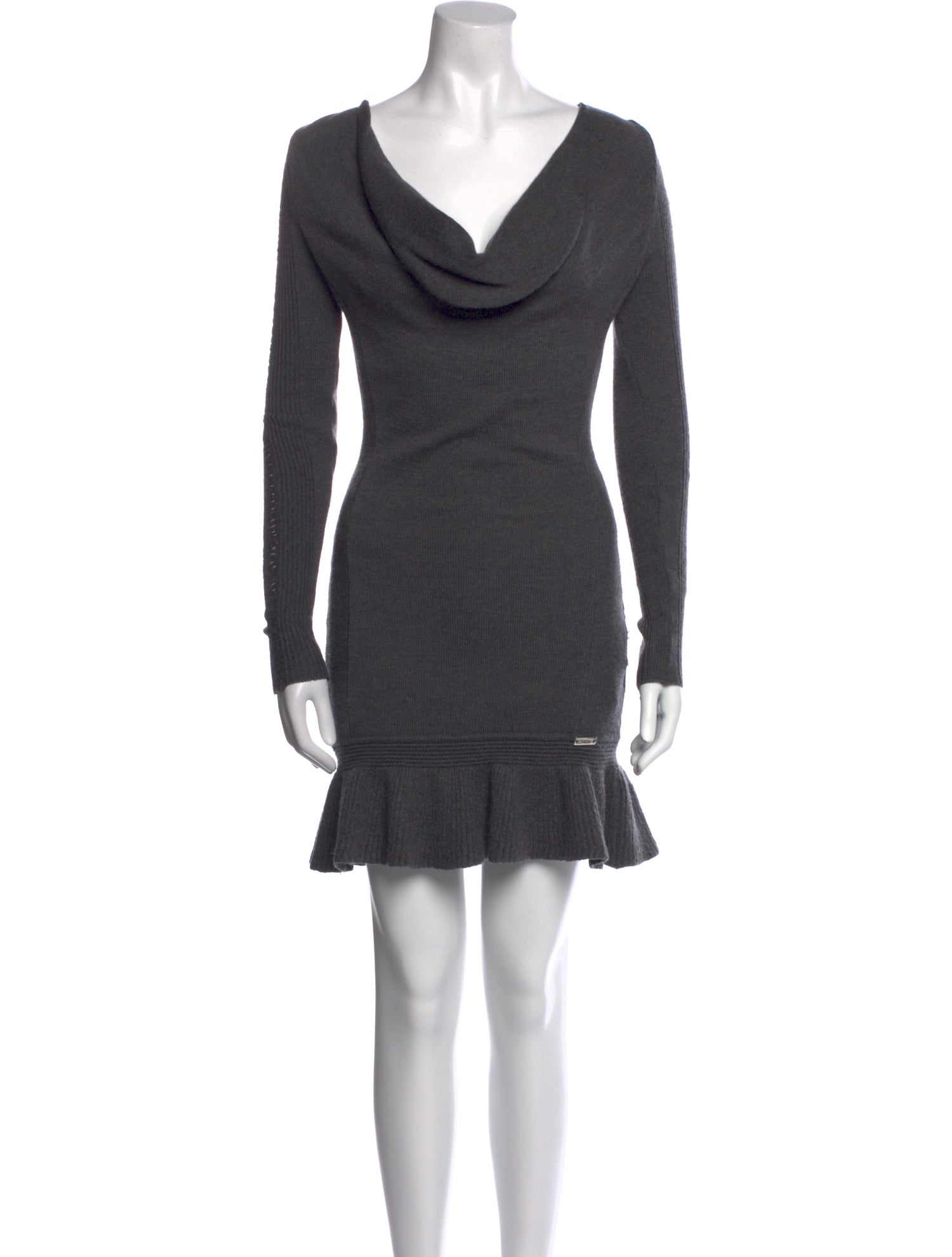 Flavio Castellani Virgin Wool Cowl Neck Sweater