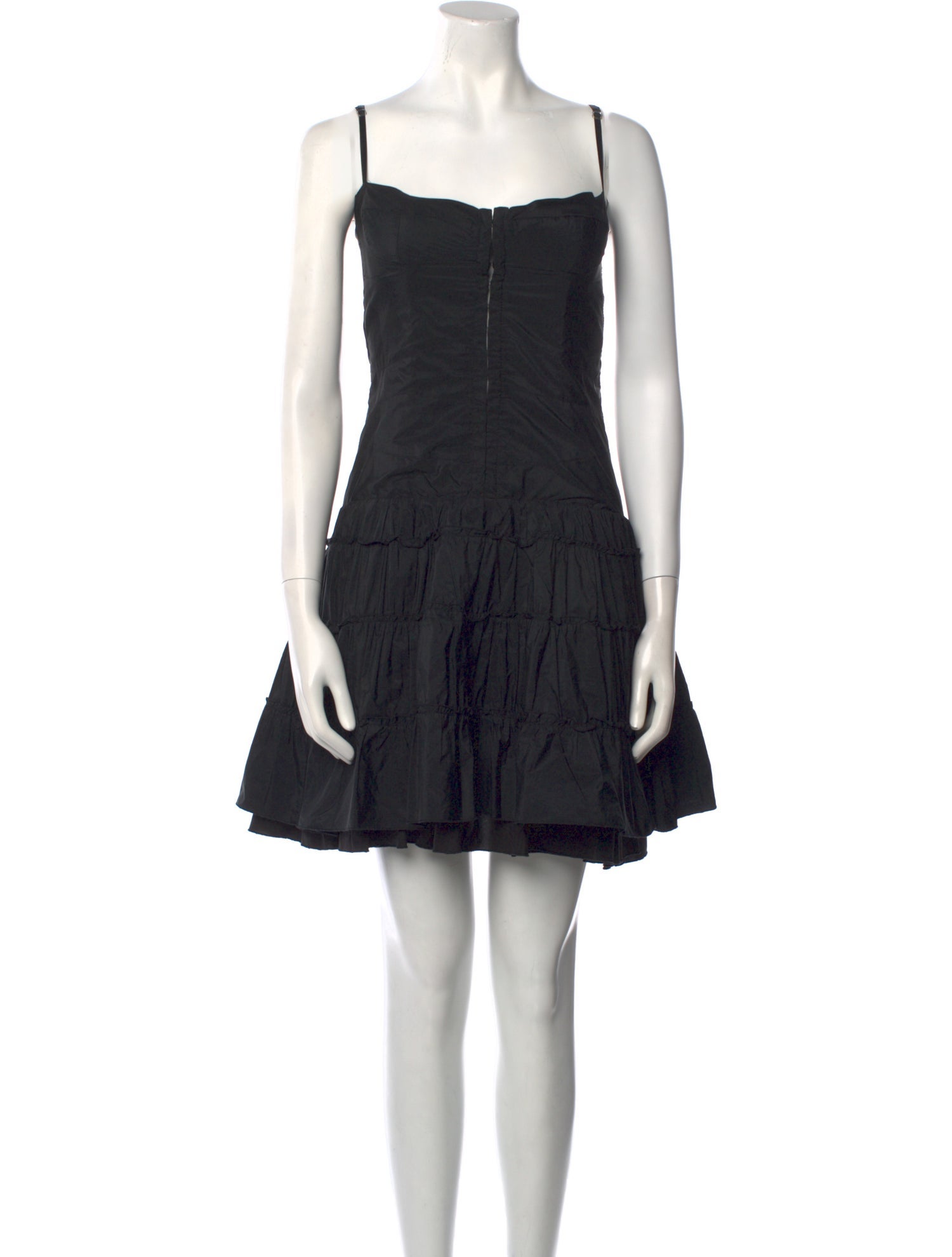 Flavio Castellani Square Neckline Mini Dress