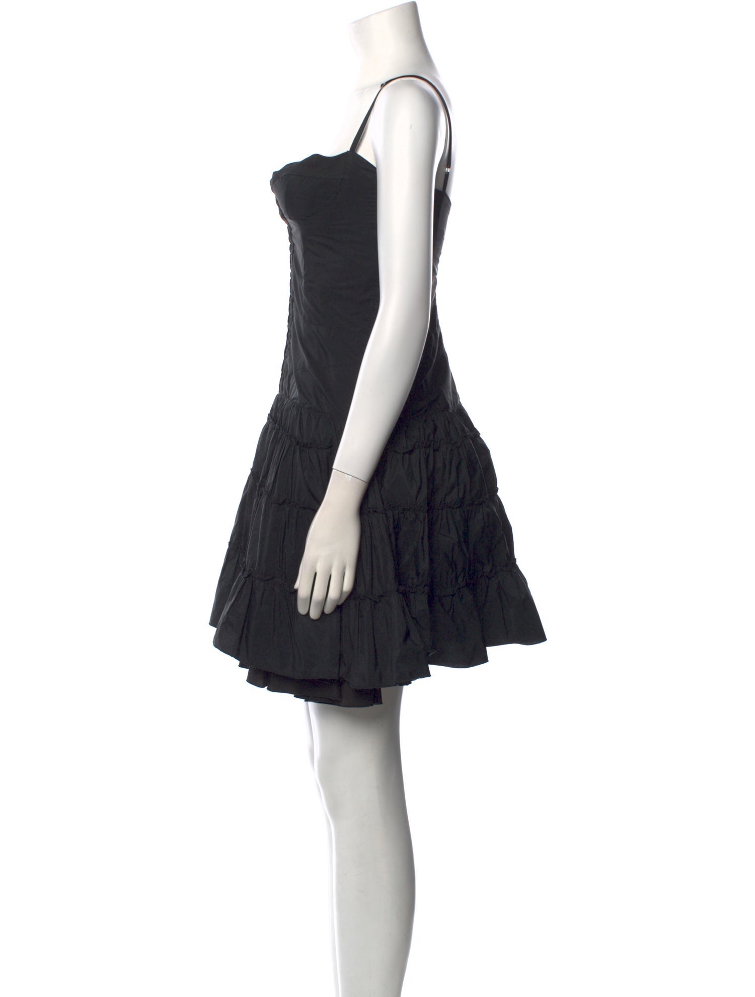 Flavio Castellani Square Neckline Mini Dress