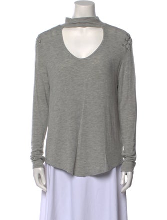 Generation Love Mock Neck Long Sleeve Top