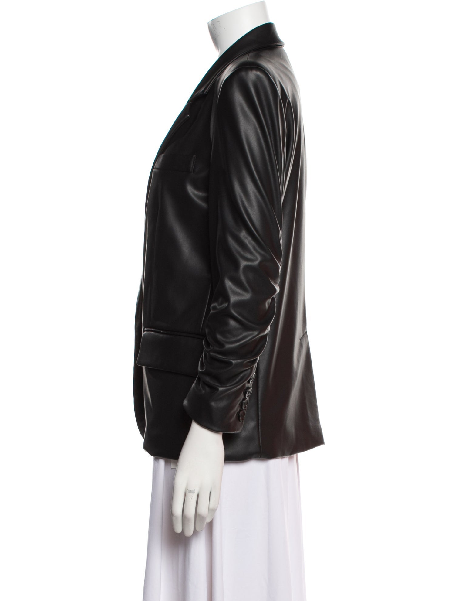 Generation Love Faux Leather Blazer