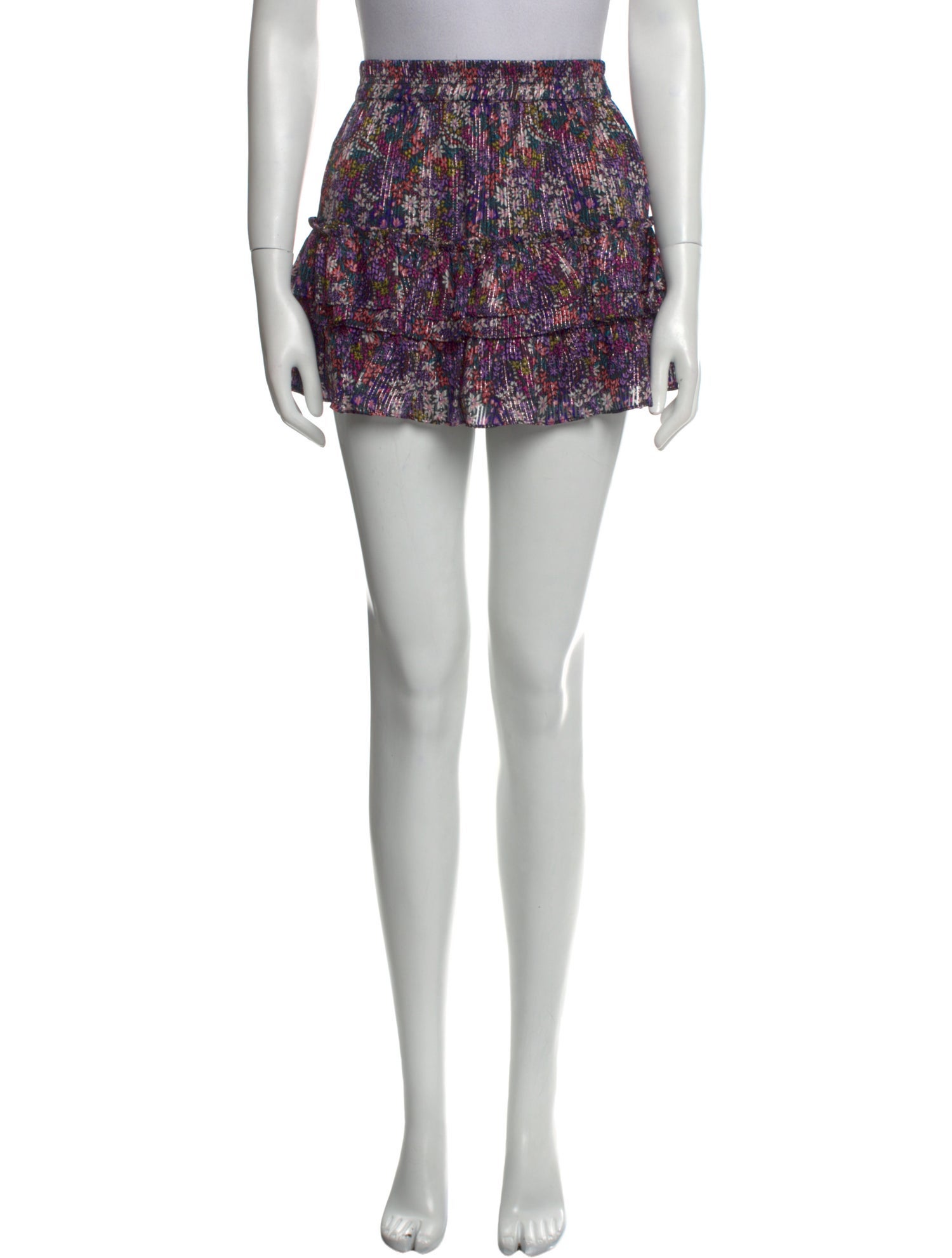Generation Love Silk Mini Skirt