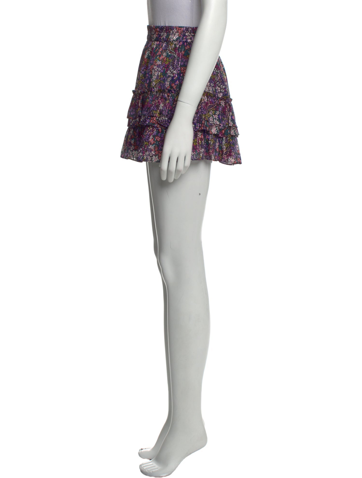 Generation Love Silk Mini Skirt