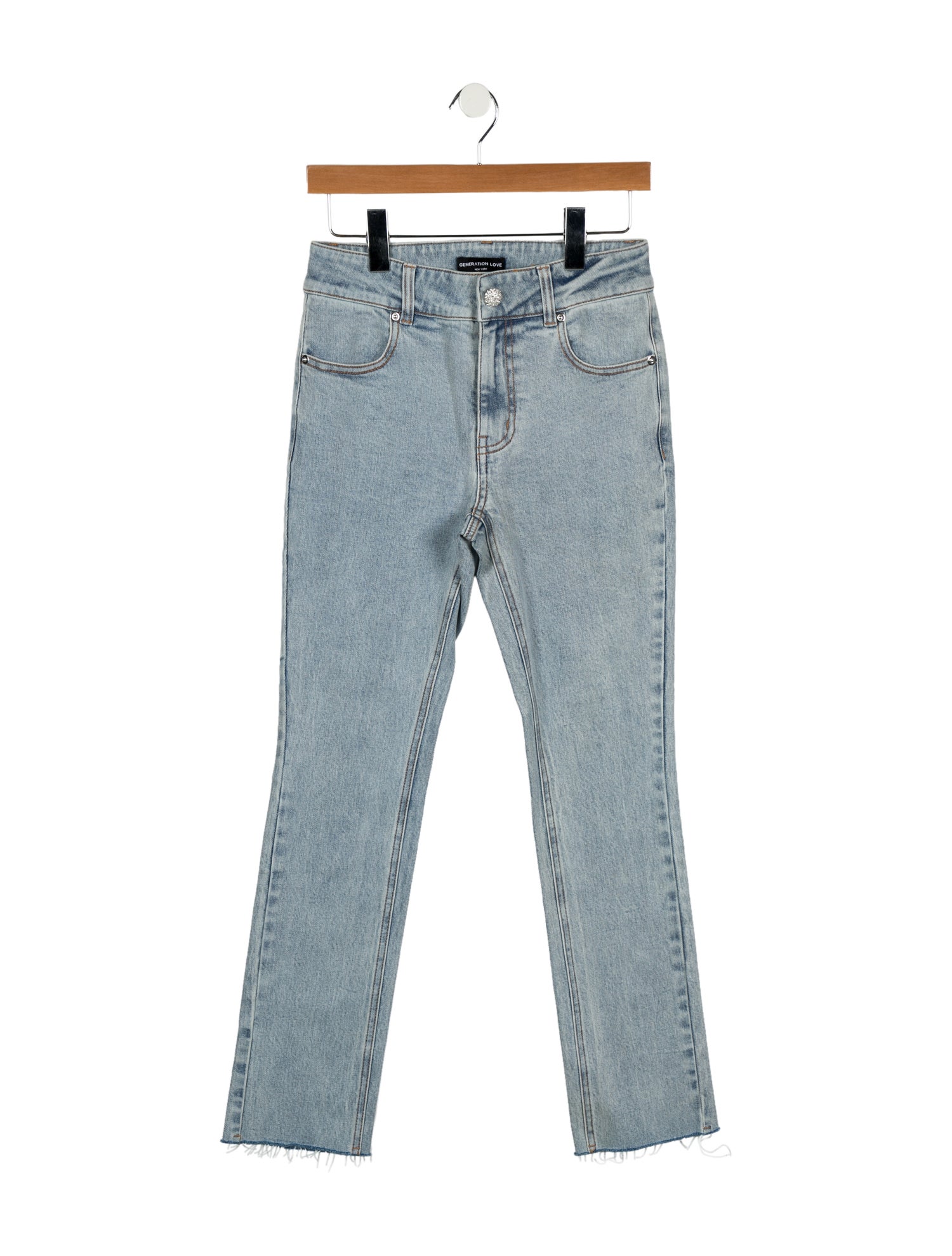 Generation Love High-Rise Straight Leg Jeans