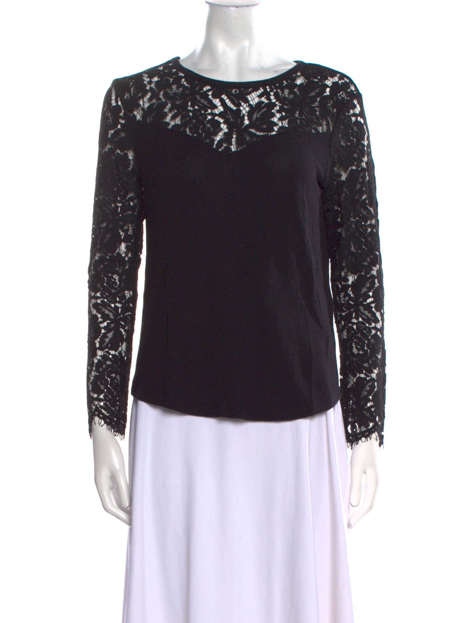 Generation Love Lace Lace Pattern Top