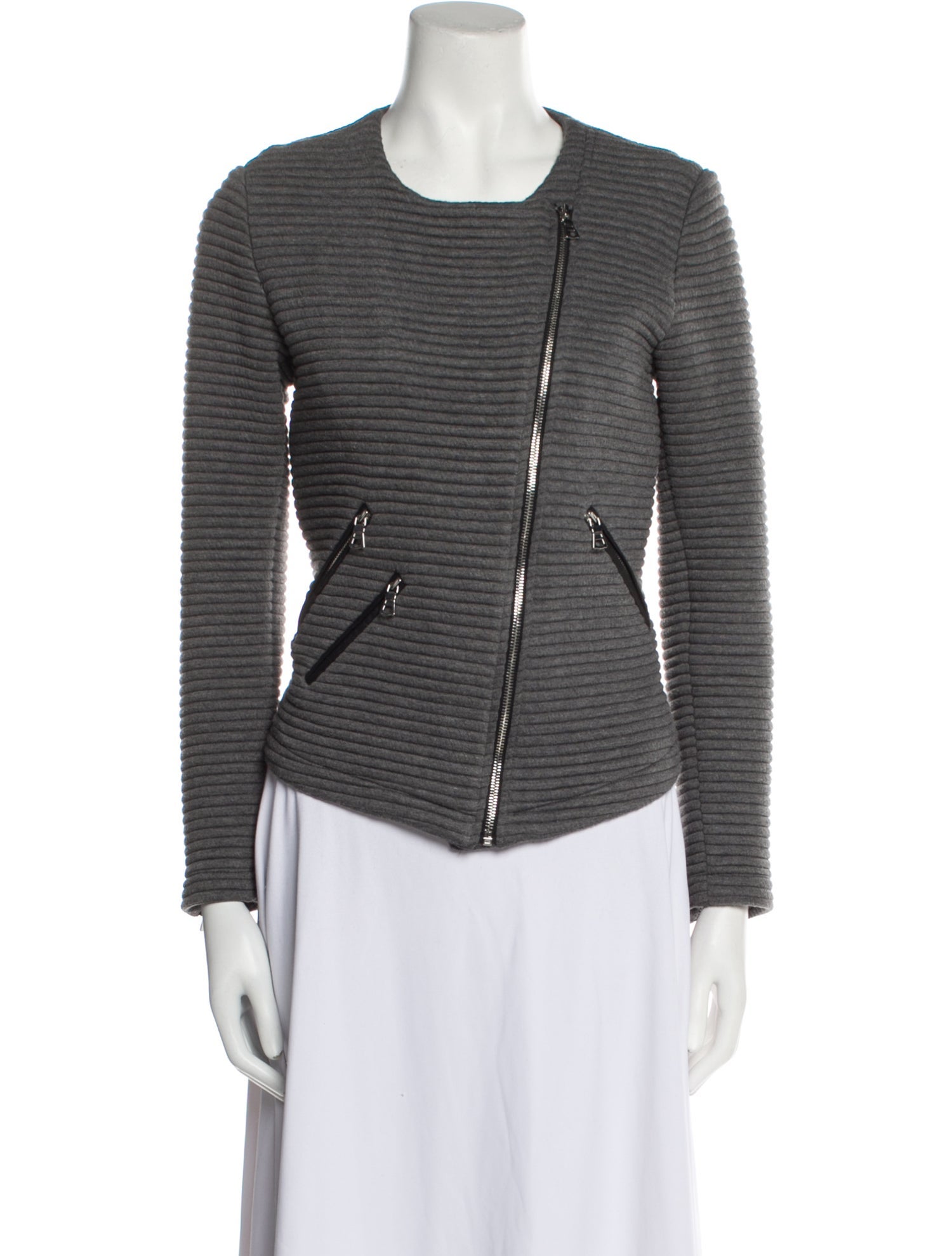 Generation Love Striped Biker Jacket