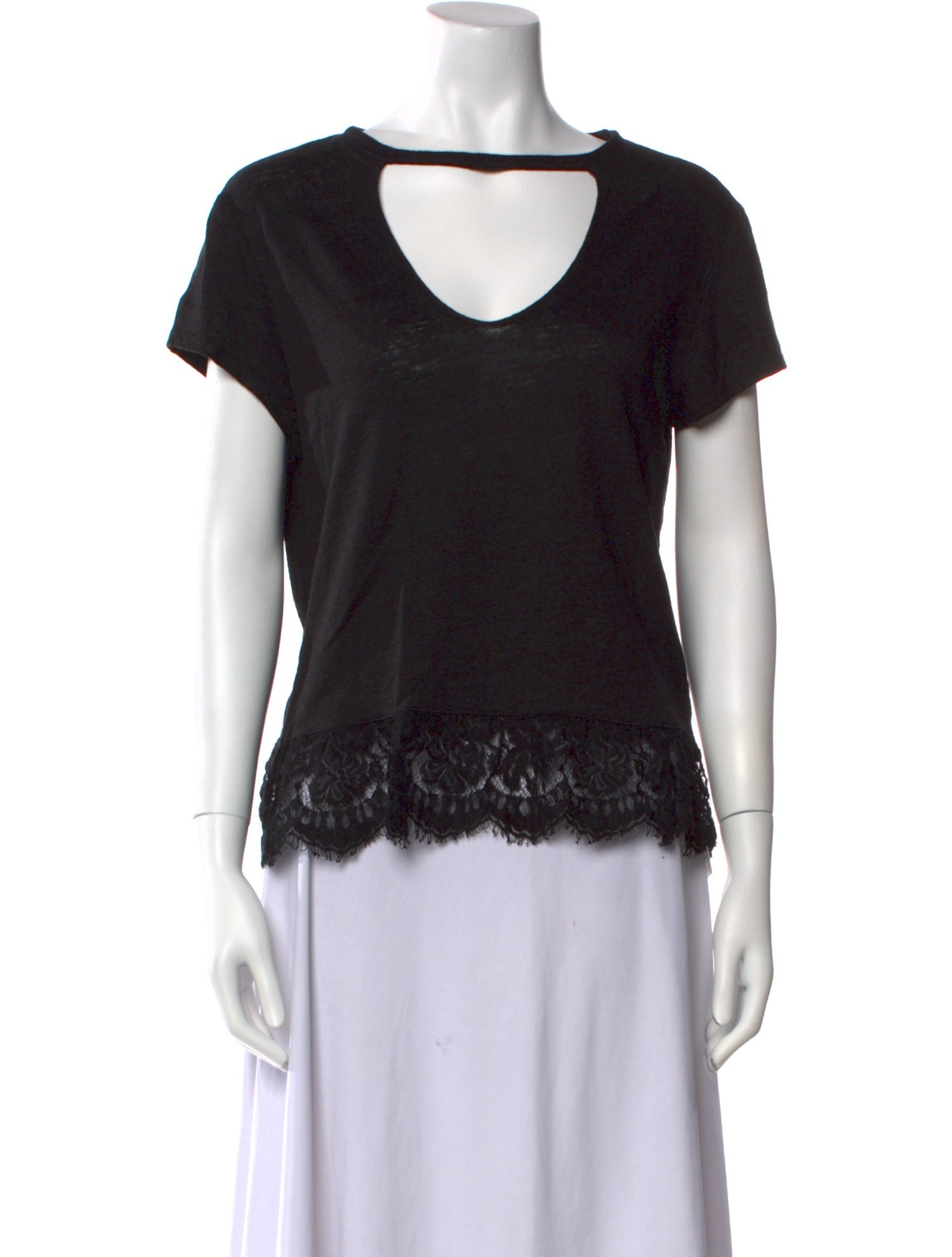 Generation Love Linen Scoop Neck T-Shirt