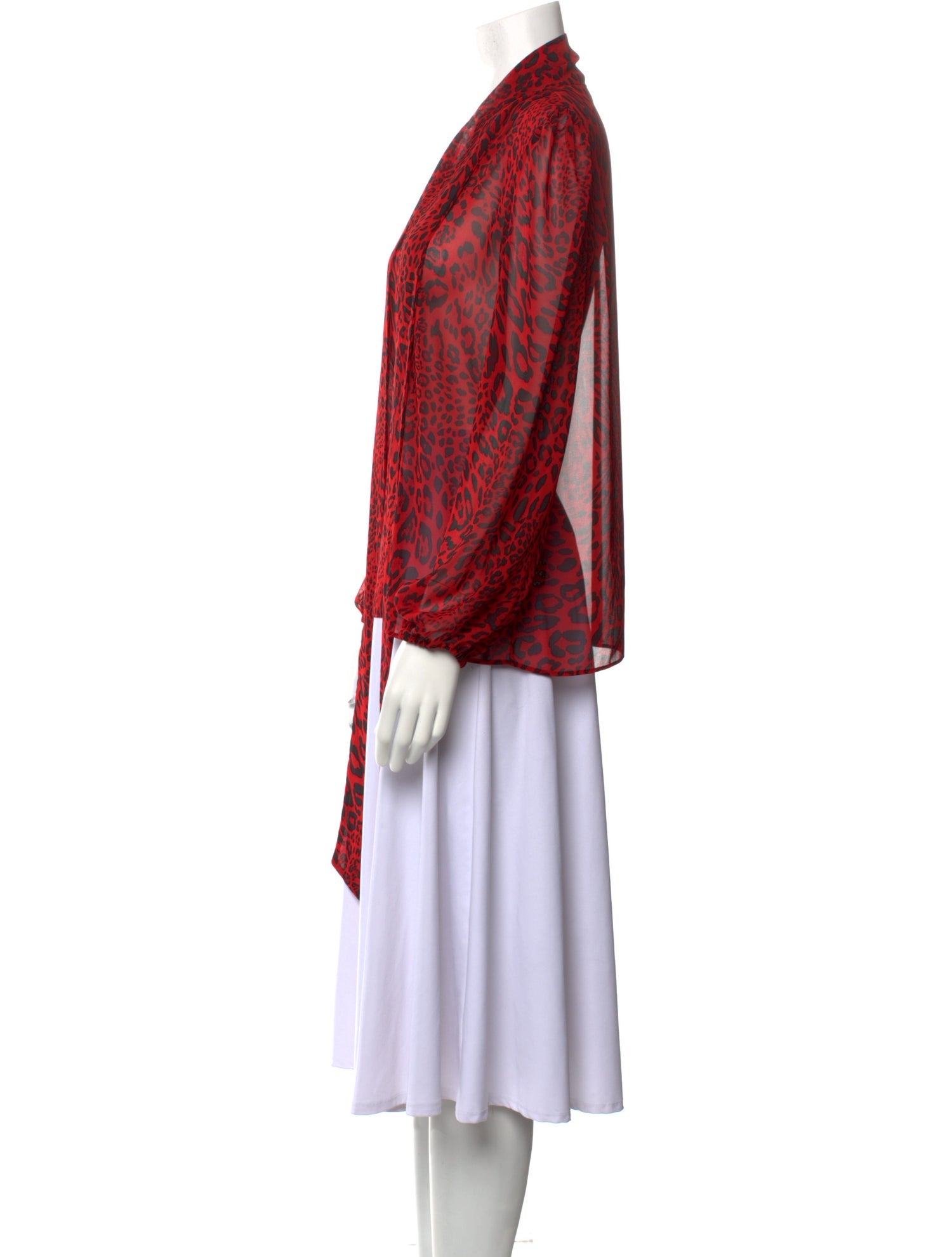 Generation Love Printed V-Neck Tunic