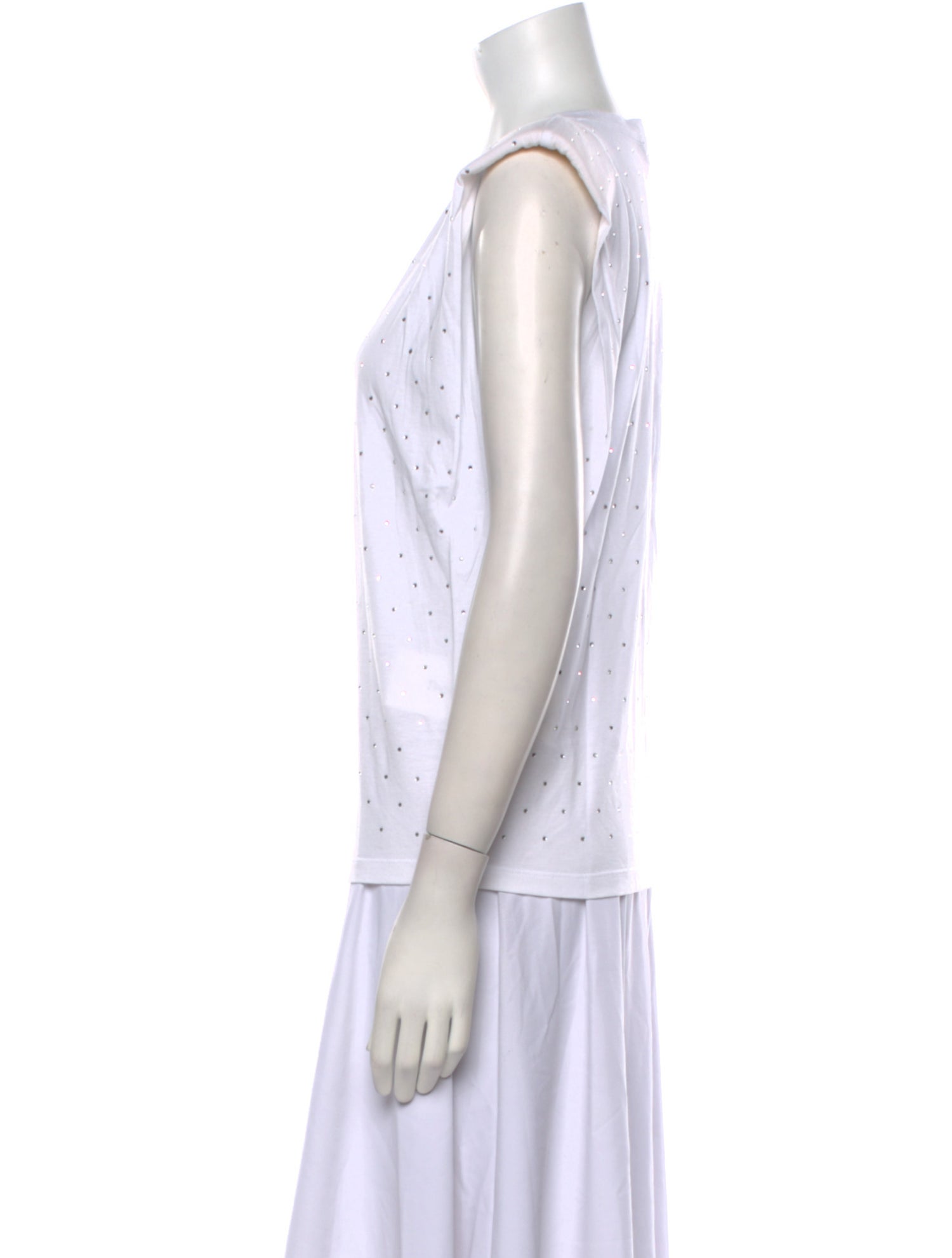 Generation Love Polka Dot Print Crew Neck Top