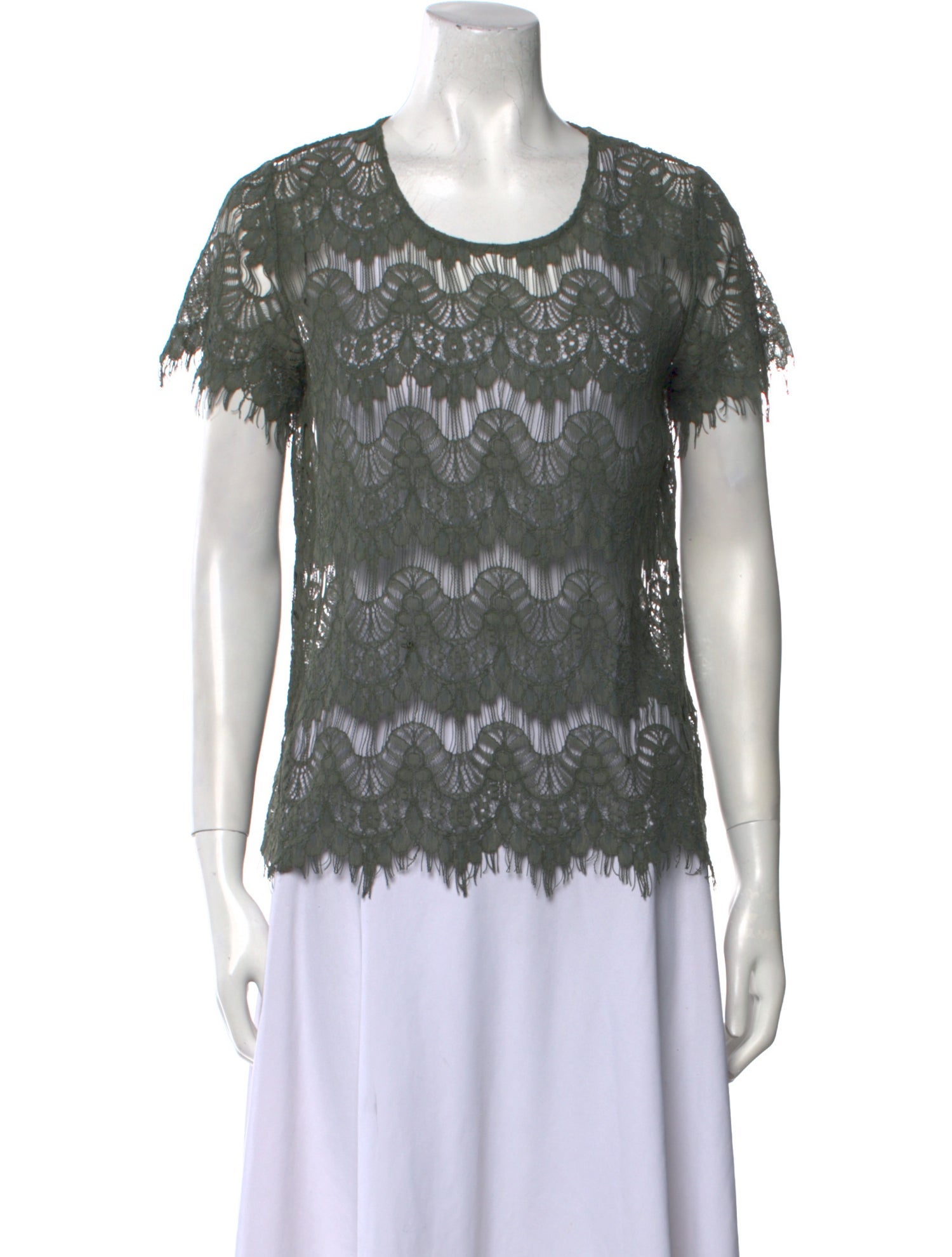 Generation Love Scoop Neck Short Sleeve Blouse