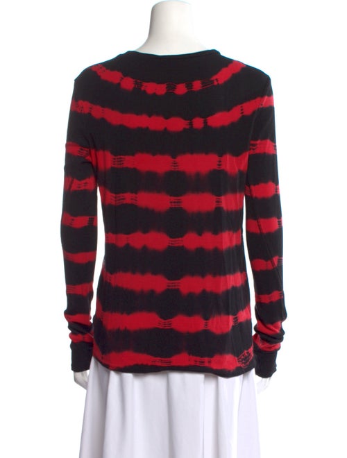 Generation Love Tie-Dye Print Crew Neck Top