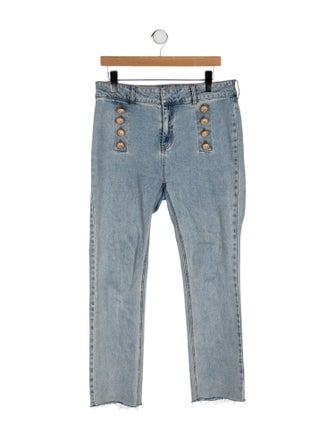 Generation Love High-Rise Straight Leg Jeans
