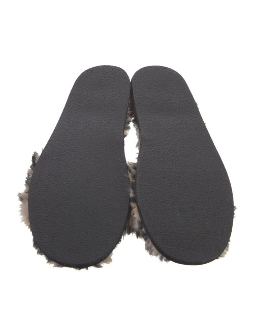 Generation Love Faux Fur Animal Print Slides