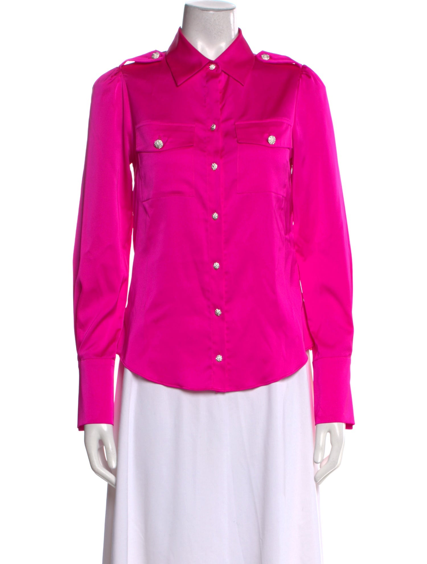 Generation Love Long Sleeve Button-Up Top