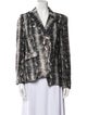 Generation Love Animal Print Blazer
