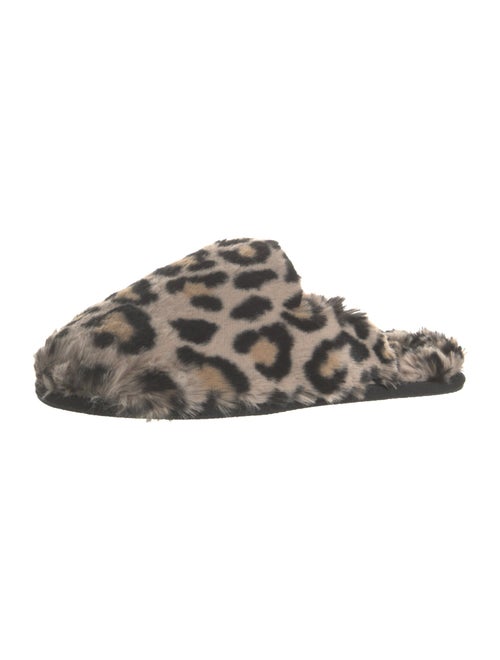 Generation Love Fur Animal Print Slides