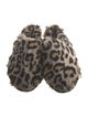 Generation Love Fur Animal Print Slides