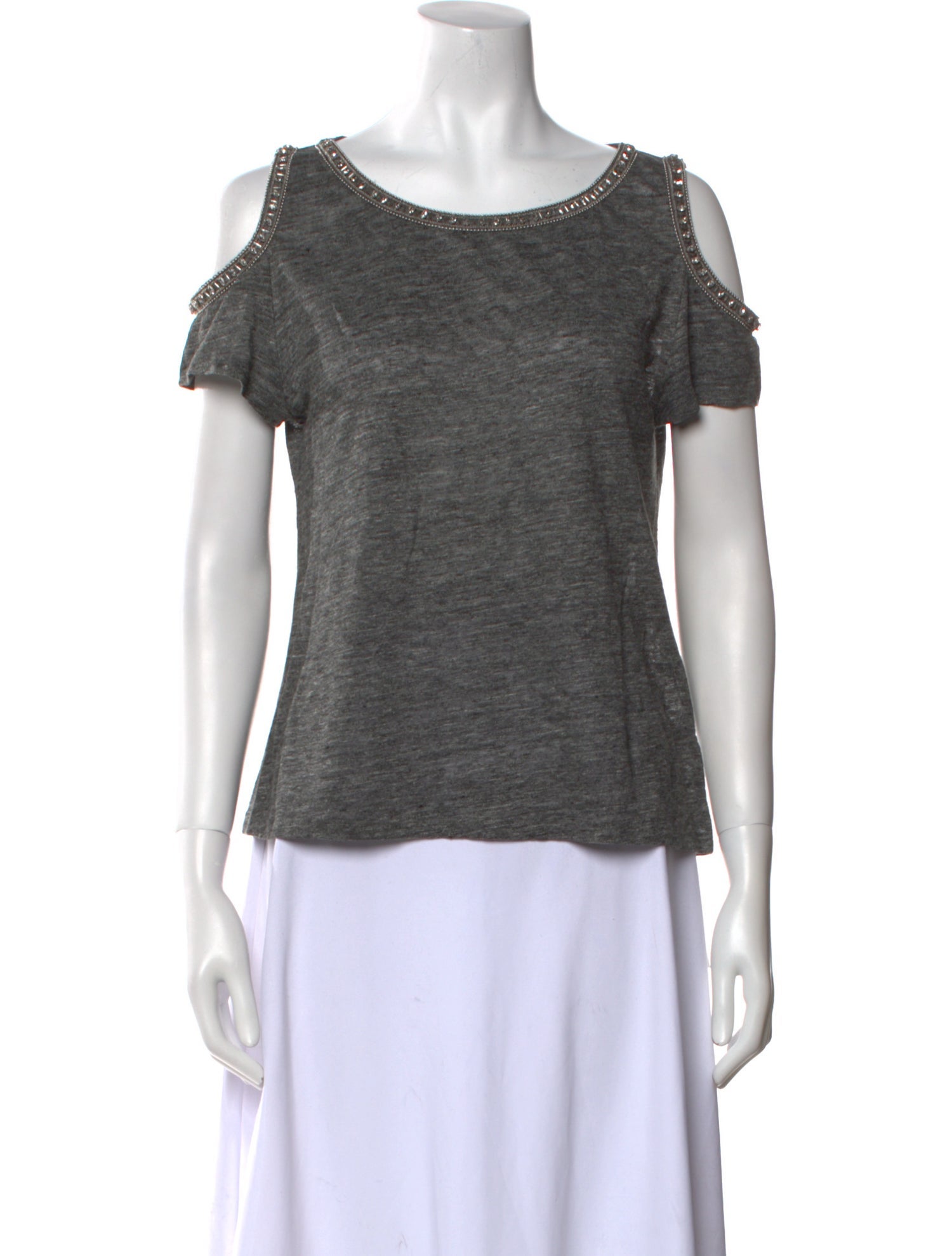 Generation Love Linen Bateau Neckline T-Shirt