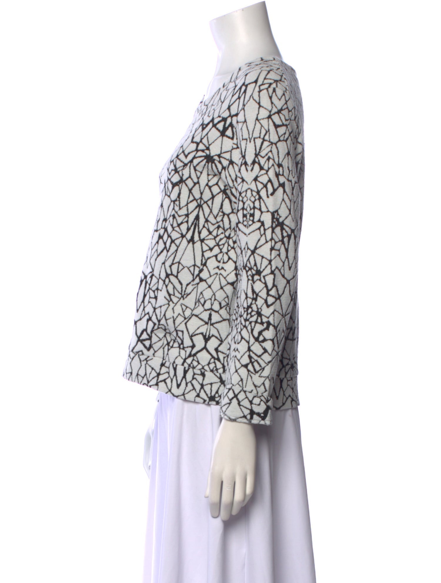 Generation Love Printed Scoop Neck Top