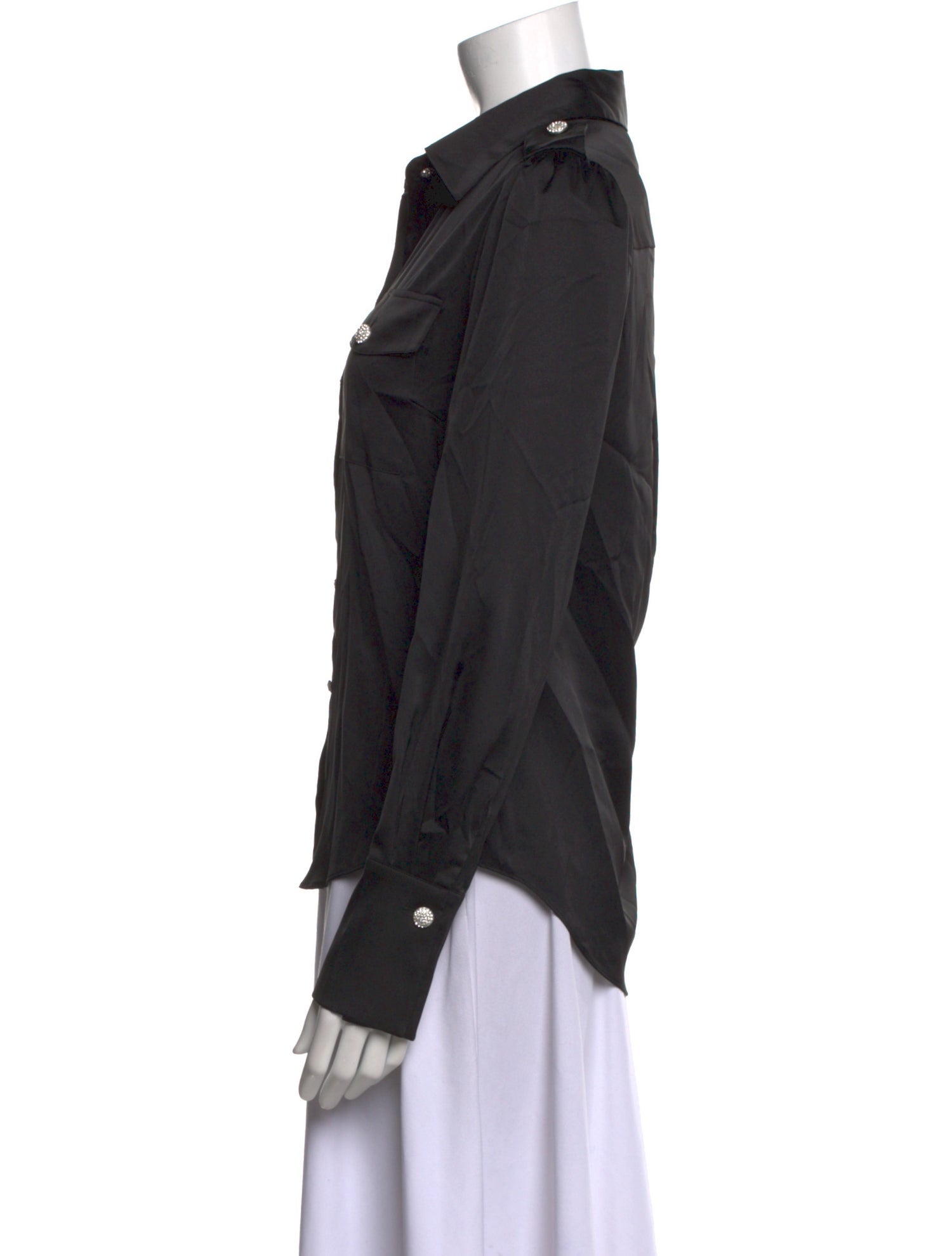 Generation Love Long Sleeve Button-Up Top