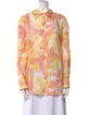 Generation Love Floral Print Long Sleeve Button-Up Top
