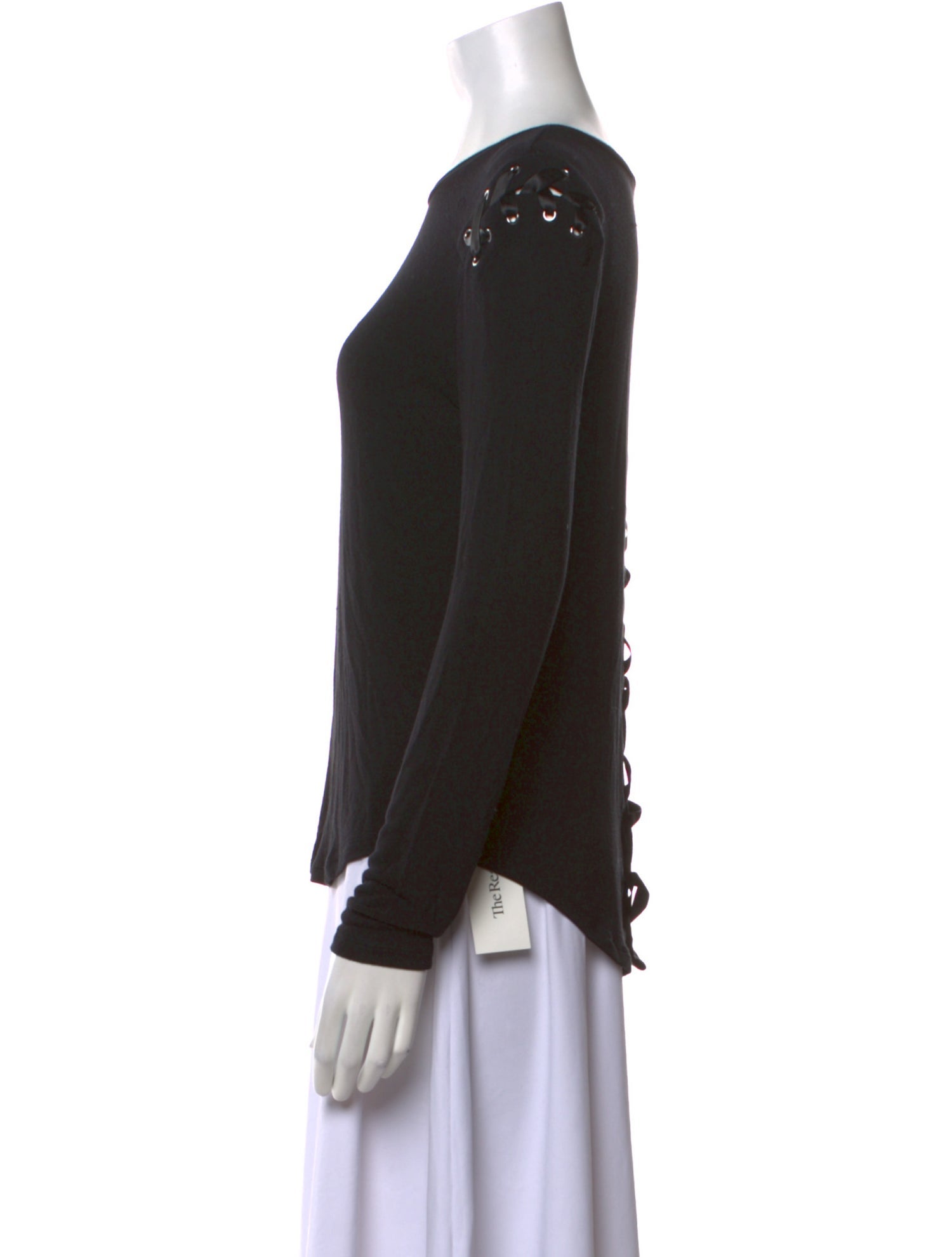 Generation Love Bateau Neckline Long Sleeve Top