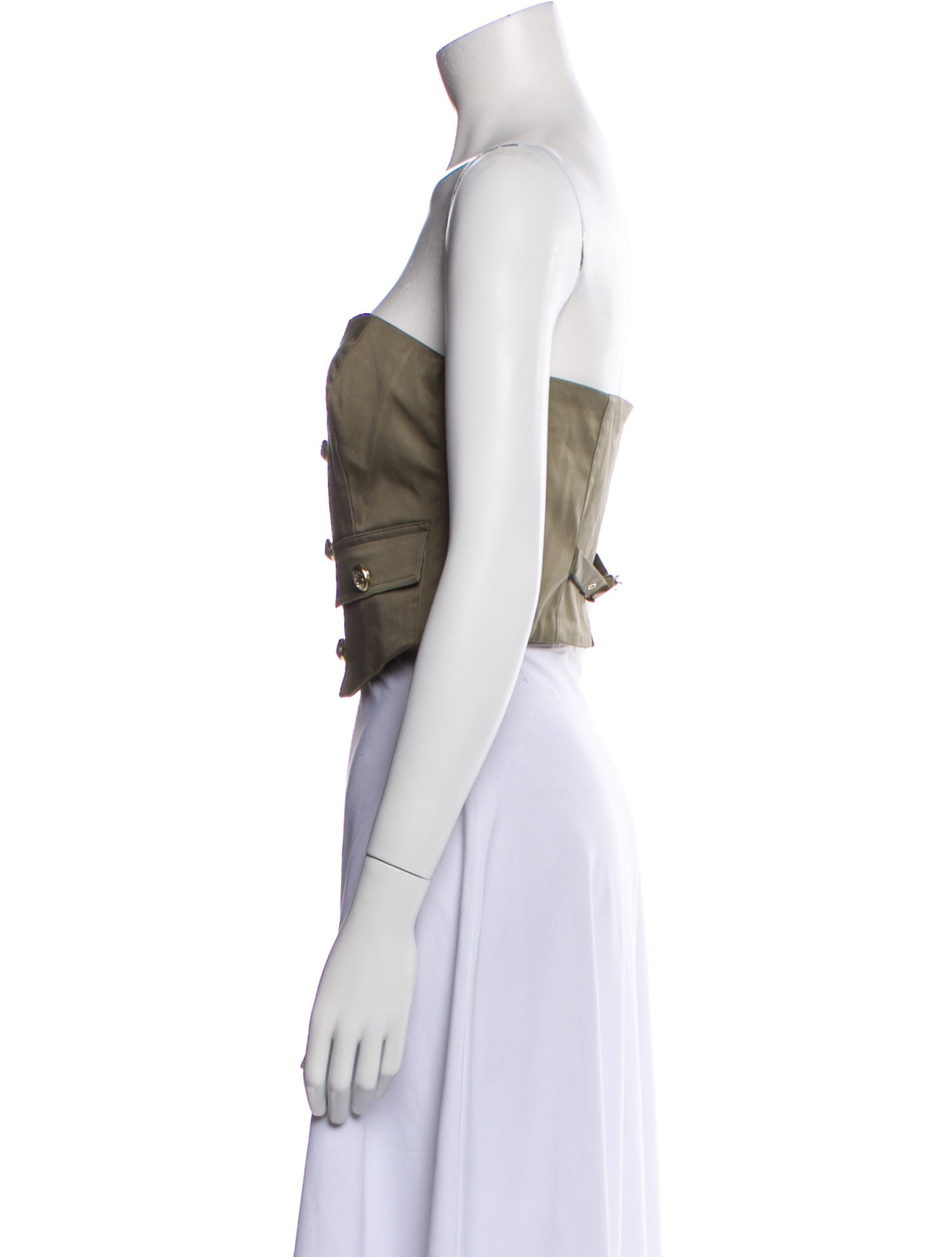 Generation Love Strapless Crop Top