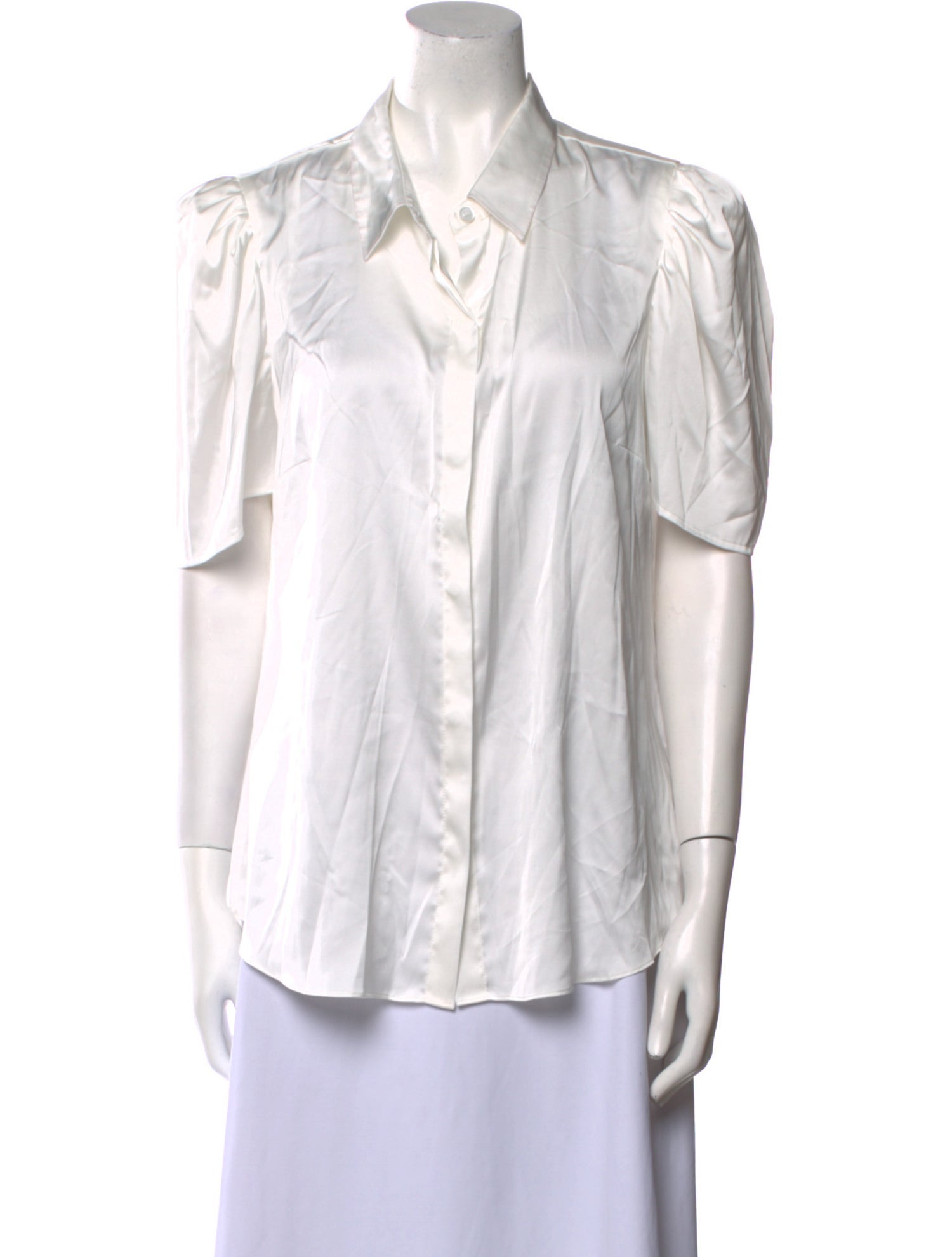 Generation Love Three-Quarter Sleeve Button-Up Top