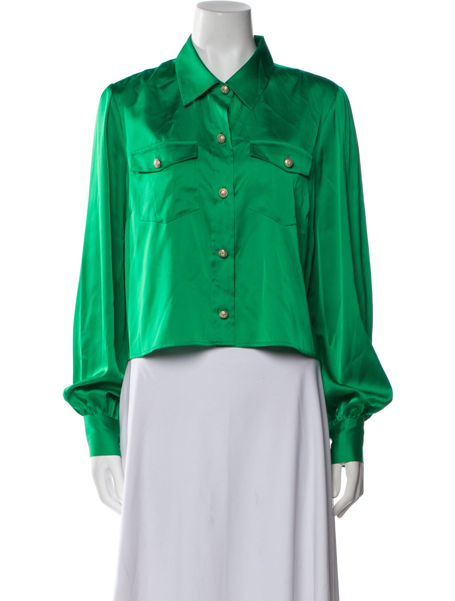 Generation Love Long Sleeve Button-Up Top