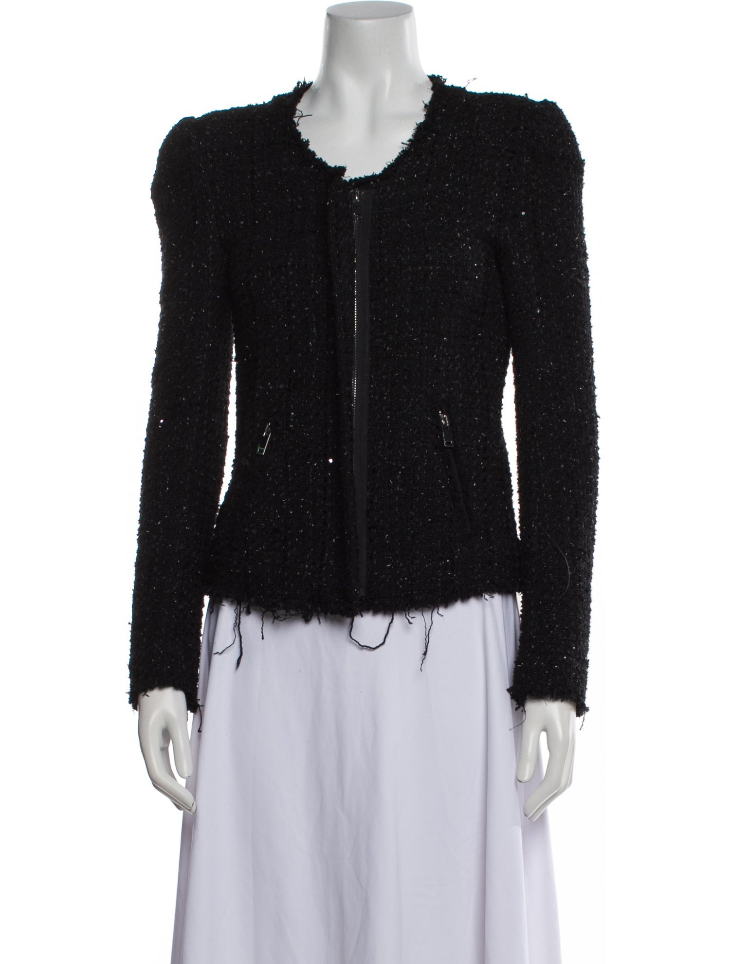 Generation Love Tweed Pattern Evening Jacket