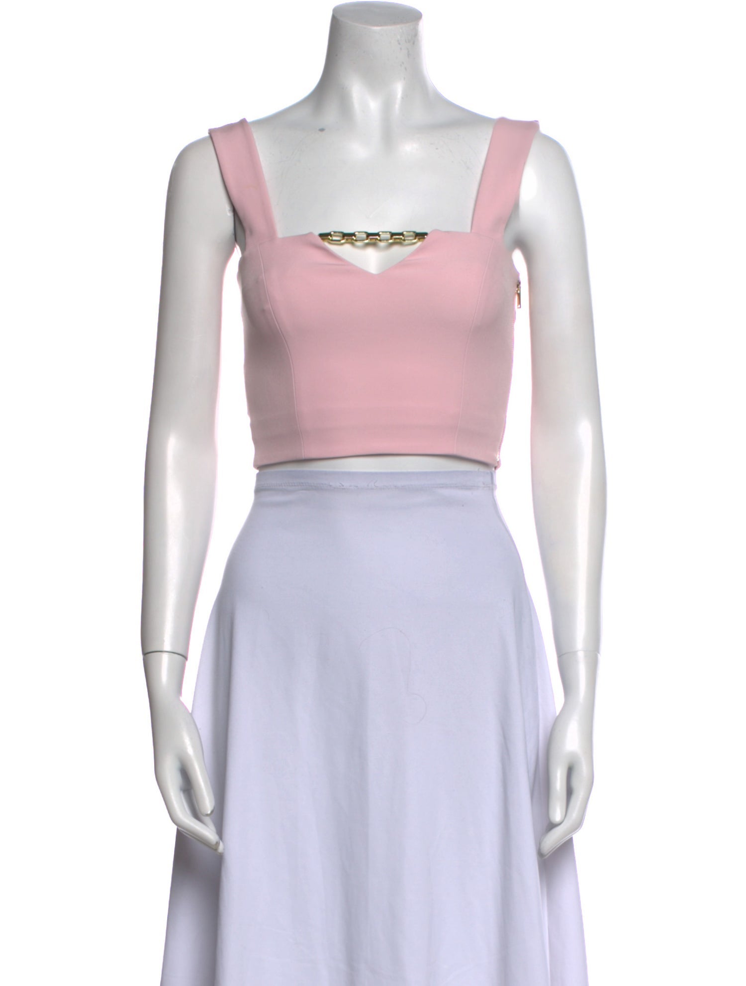 Generation Love Square Neckline Sleeveless Crop Top